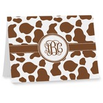 Cow Print Note cards (Personalized)