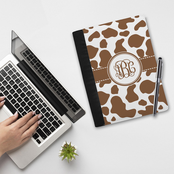 Cow Print Notebook Padfolio - LIFESTYLE (large)