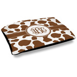 Cow Print Dog Bed w/ Monogram