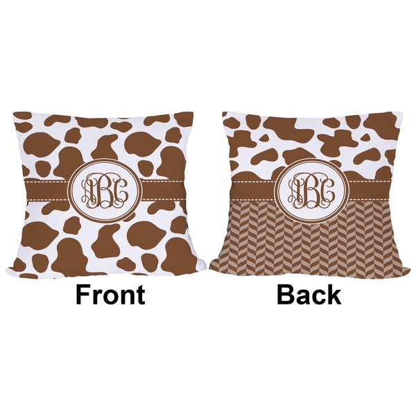 Cow Print Outdoor Pillow - 20x20