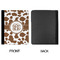 Cow Print Padfolio Clipboards - Large - APPROVAL