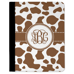 Cow Print Padfolio Clipboard - Large (Personalized)