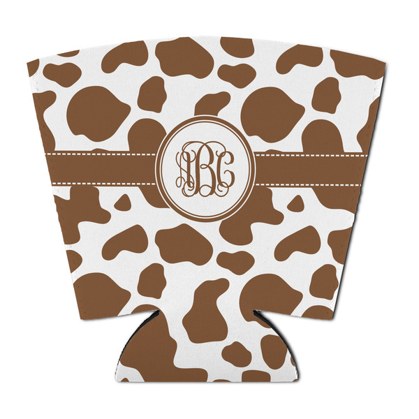 Cow Print Party Cup Sleeves - with bottom - FRONT