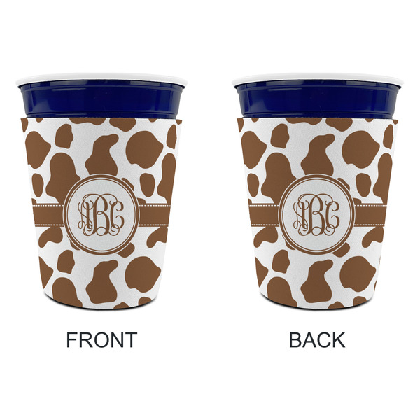 Cow Print Party Cup Sleeves - without bottom - Approval