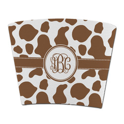 Cow Print Party Cup Sleeve - without bottom (Personalized)