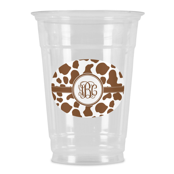 Custom Cow Print Party Cups - 16oz (Personalized)
