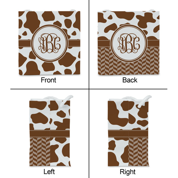 Cow Print Party Favor Gift Bag - Gloss - Approval