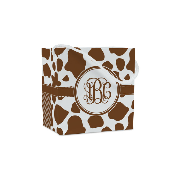 Custom Cow Print Party Favor Gift Bags (Personalized)