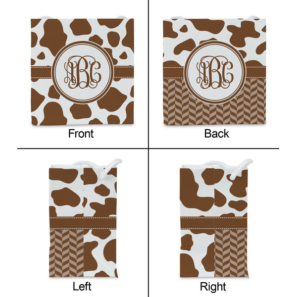 Cow Print Party Favor Gift Bag - Matte - Approval