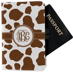 Cow Print Passport Holder - Fabric (Personalized)