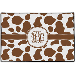 Cow Print Door Mat - 36"x24" (Personalized)