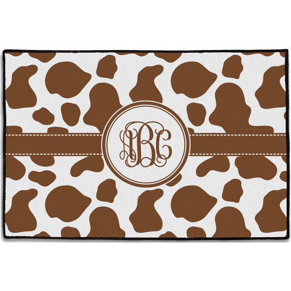 Cow Print Personalized Door Mat - 36x24 (APPROVAL)
