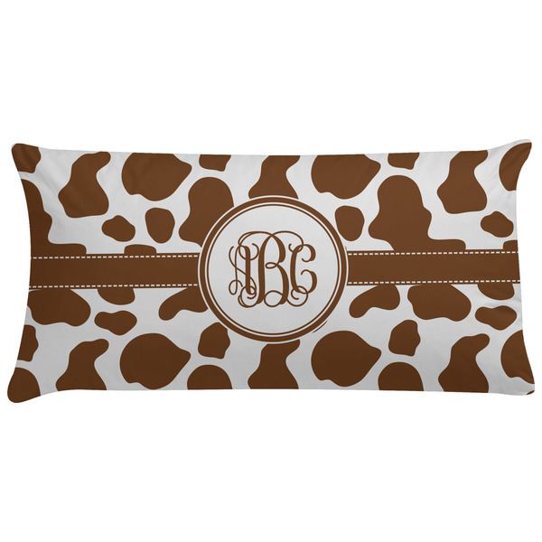 Custom Cow Print Pillow Case - King (Personalized)