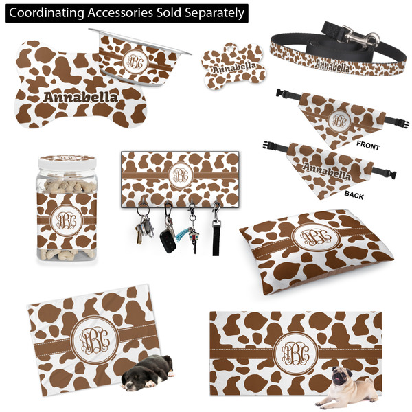 Cow Print Customized Pet Accessories