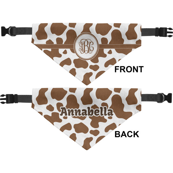 Cow Print Pet Bandana Approval