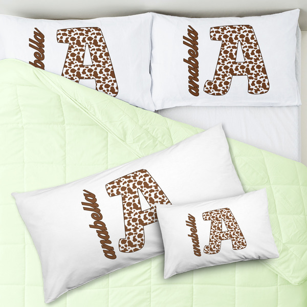Cow Print Pillow Cases - LIFESTYLE