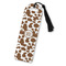 Cow Print Plastic Bookmarks - Front