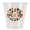 Cow Print Plastic Shot Glass (Personalized)