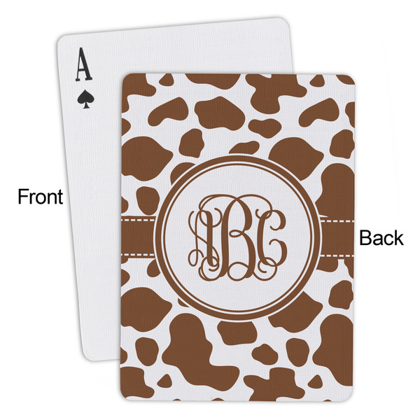 Cow Print Playing Cards - Approval