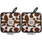 Cow Print Pot Holders - Set of 2 APPROVAL