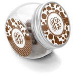 Cow Print Puppy Treat Jar (Personalized)