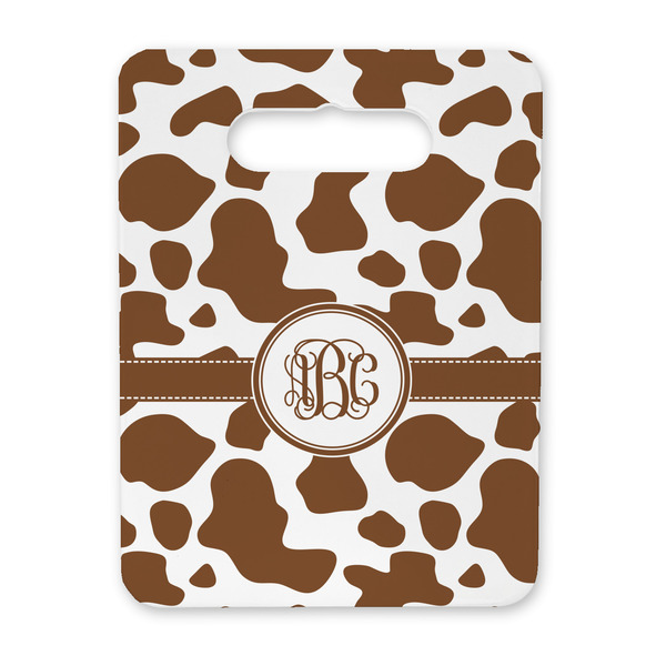 Custom Cow Print Rectangular Trivet with Handle (Personalized)
