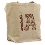Cow Print Reusable Cotton Grocery Bag (Personalized)