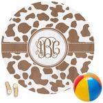 Cow Print Round Beach Towel (Personalized)