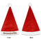 Cow Print Santa Hats - Front and Back (Single Print) APPROVAL