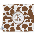 Cow Print Security Blanket - Single Sided (Personalized)