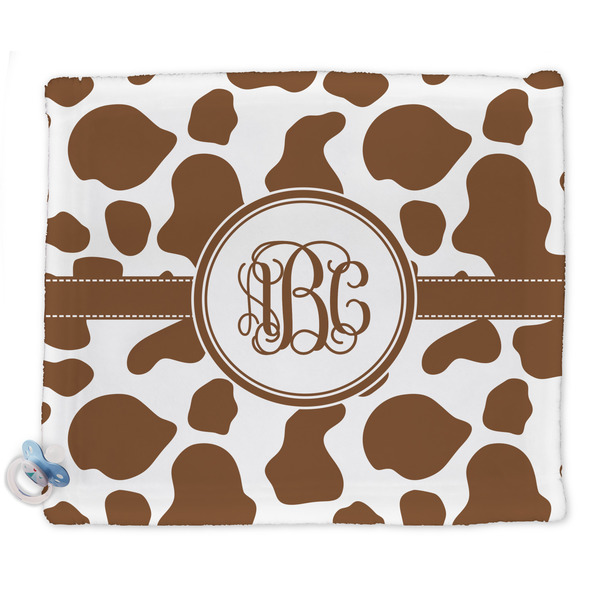 Custom Cow Print Security Blankets - Double Sided (Personalized)