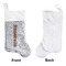 Cow Print Sequin Stocking - Approval