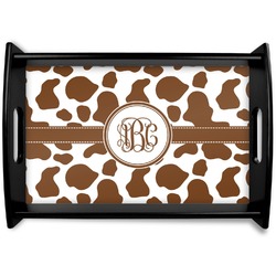 Cow Print Wooden Trays (Personalized)