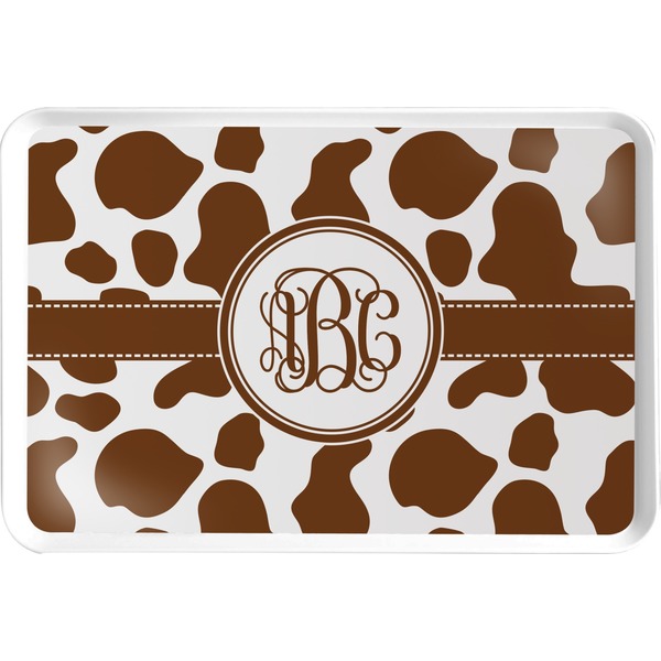 Custom Cow Print Serving Tray (Personalized)