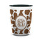 Cow Print Shot Glass - Two Tone - FRONT