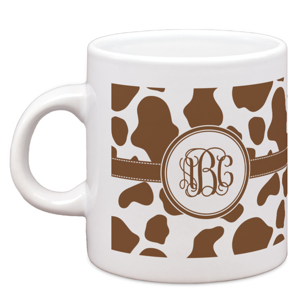 Custom Cow Print Espresso Cup (Personalized)