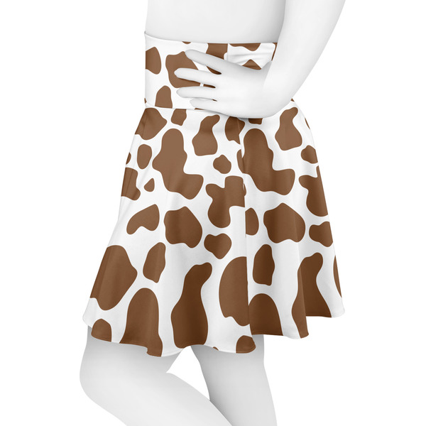 Cow Print Skater Skirt - Side