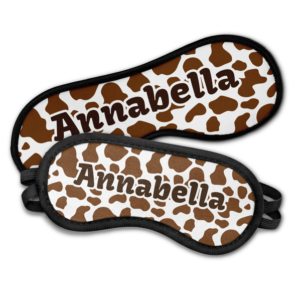 Cow Print Sleeping Eye Masks - PARENT