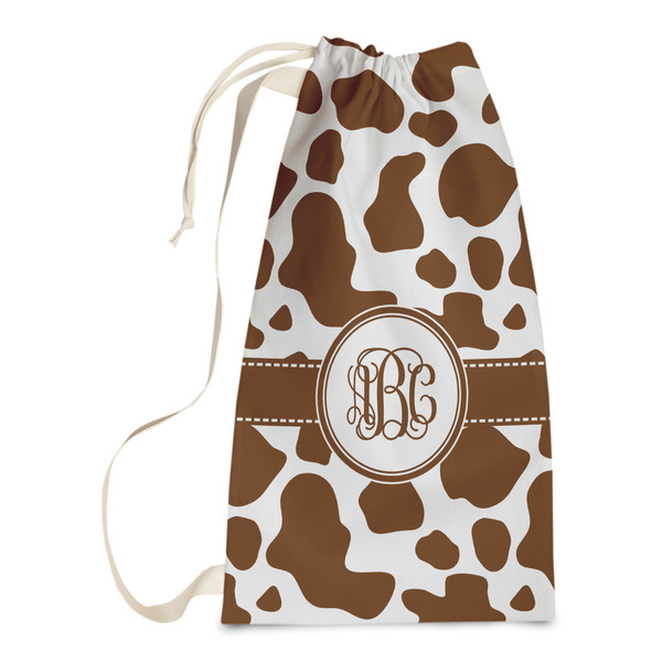 Custom Cow Print Laundry Bags - Small (Personalized)