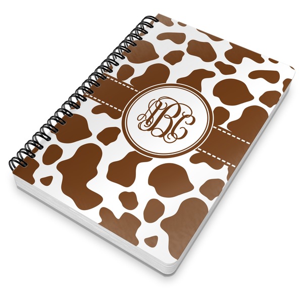 Cow Print Spiral Journal 7 x 10 - Main