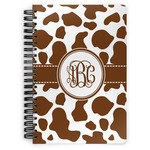 Cow Print Spiral Notebook (Personalized)