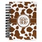 Cow Print Spiral Journal Small - Front View