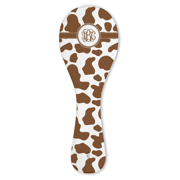Custom Cow Print Ceramic Spoon Rest (Personalized)