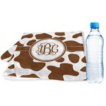 Cow Print Sports & Fitness Towel (Personalized)