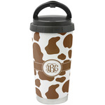 Cow Print Stainless Steel Coffee Tumbler (Personalized)