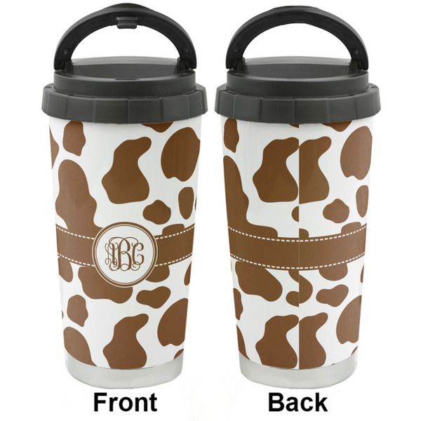 Cow Print Stainless Steel Travel Cup - Apvl
