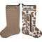Cow Print Stocking - Double-Sided - Approval
