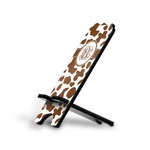 Cow Print Stylized Cell Phone Stand - Large (Personalized)