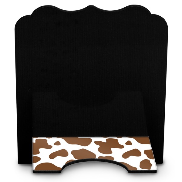 Cow Print Stylized Tablet Stand - Back