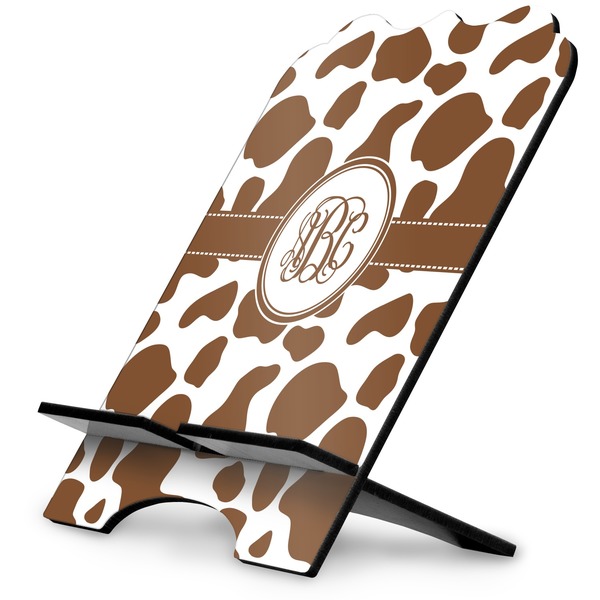 Custom Cow Print Stylized Tablet Stand (Personalized)